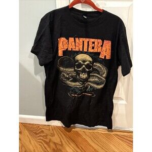 Pantera Drag The Waters By M & O Knife Cotton Shirt Size M